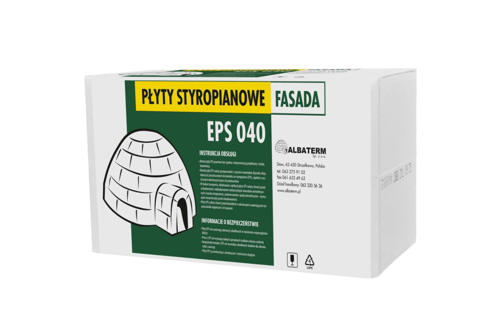 Styropian EPS 040 FASADA