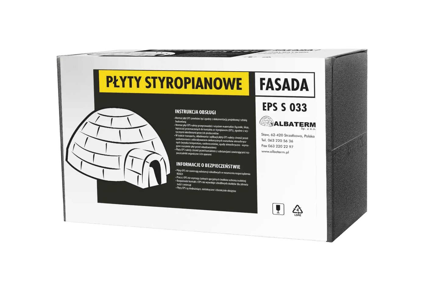 Styropian EPS S 033 FASADA
