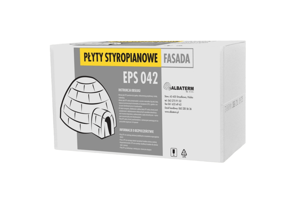 Styropian biały Albaterm EPS 042 Fasada - sprawdzona izolacja elewacji w dobrej cenie